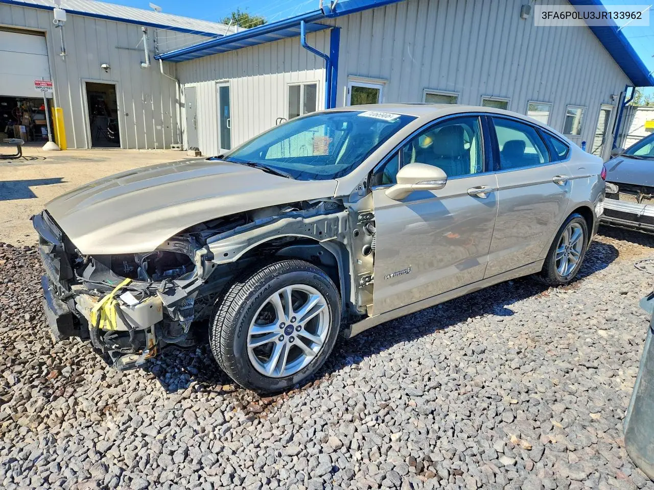 2018 Ford Fusion Se Hybrid VIN 3FA6P0LU3JR133962 фото 1