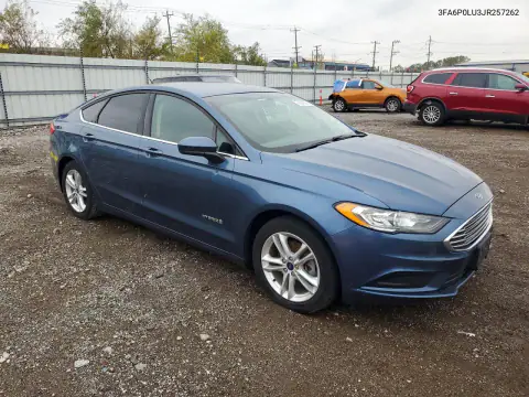 3FA6P0LU3JR257262 — 2018 Ford Fusion, zdjęcie 4 z Copart, Grad