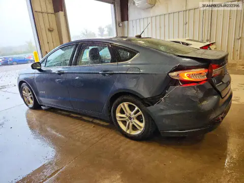 3FA6P0LU9JR232396 — 2018 Ford Fusion, zdjęcie 2 z Copart 26.10.2026, Tył