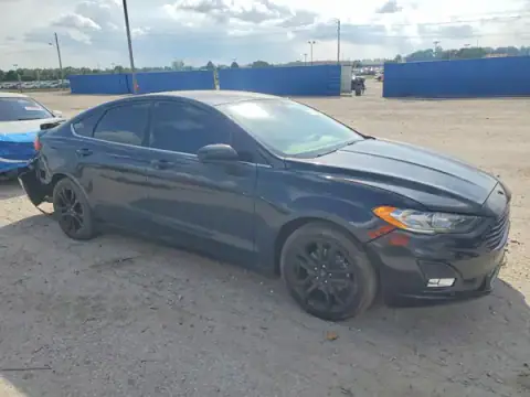3FA6P0HD3KR280406 — 2019 Ford Fusion, photo 4 from Copart, Rear end