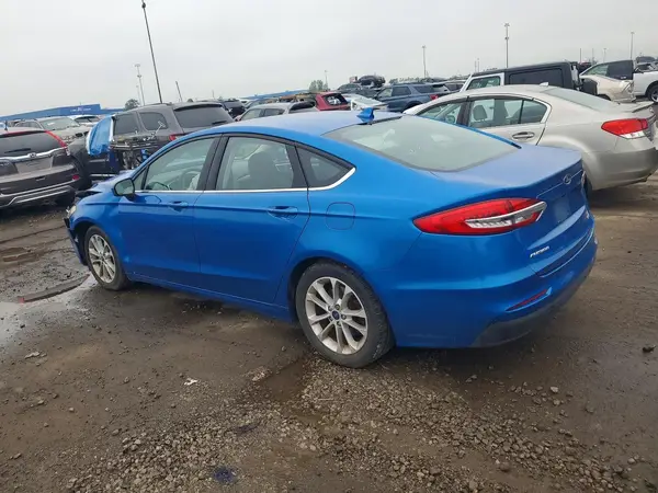 3FA6P0HD0LR260759 — 2020 Ford Fusion, photo 2 from Copart, Front end