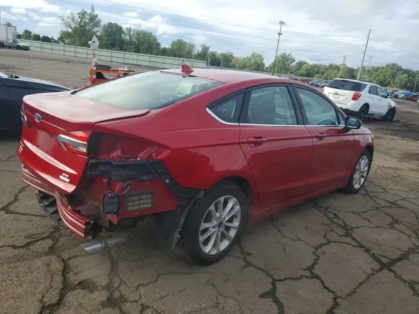 3FA6P0HD2LR143569 — 2020 Ford Fusion, photo 3 from Copart, Rear end