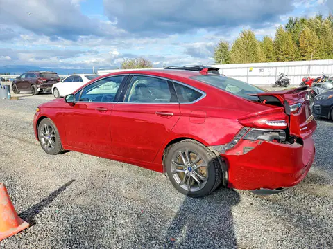 2020 Ford Fusion VIN 3FA6P0RU5LR182543 фото 2