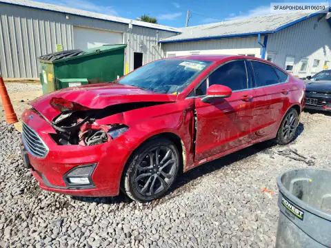 3FA6P0HD6LR106010 — 2020 Ford Fusion, Front end, before-repair photos