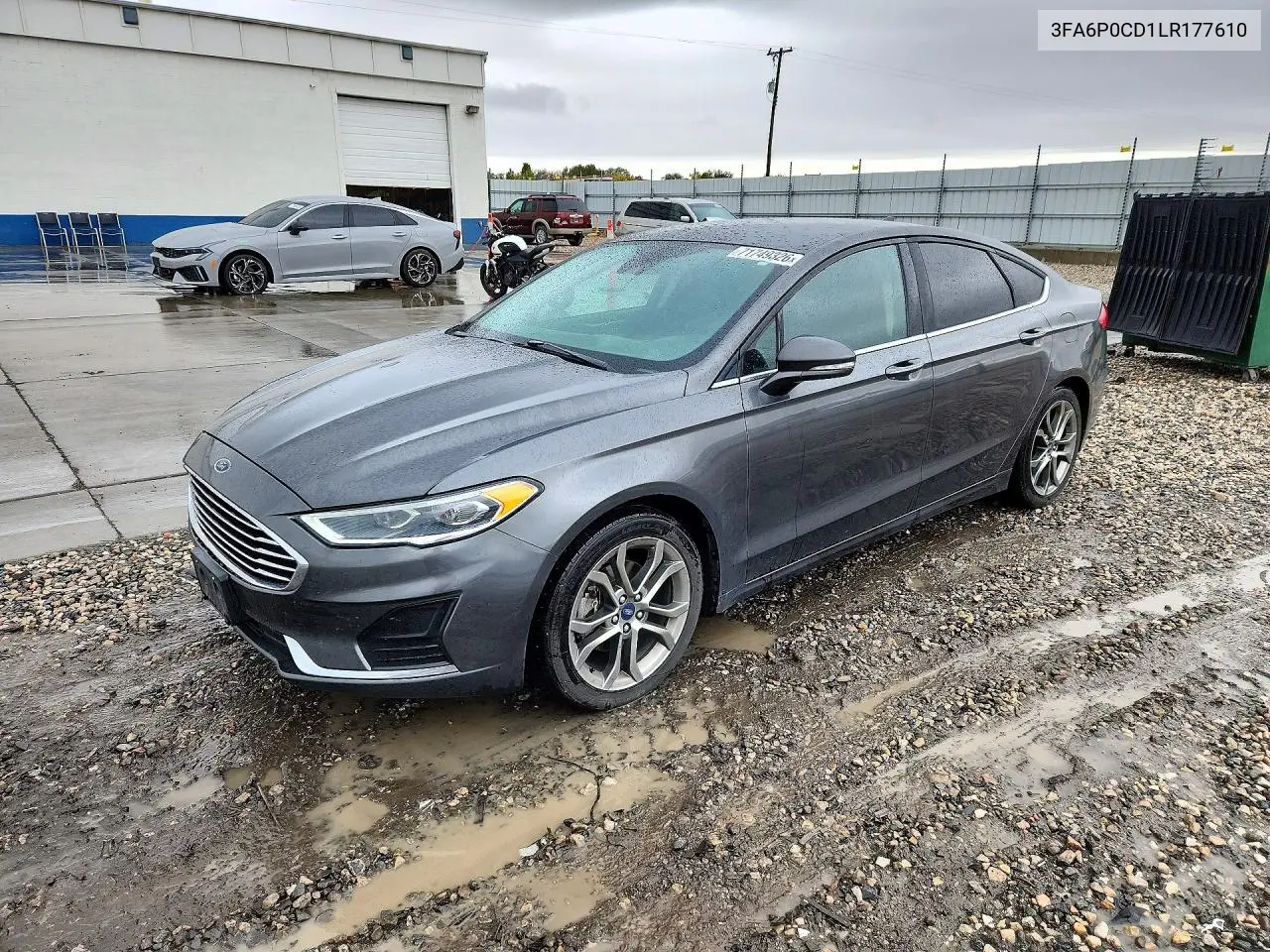 3FA6P0CD1LR177610 Ford Fusion 2020 — uszkodzenie Przód, zdjęcie przed naprawą