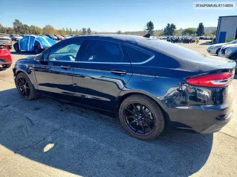 3FA6P0MU6LR114856 — 2020 Ford Fusion, фото 2 з Copart, Передня частина