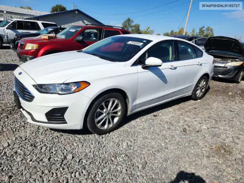 3FA6P0HD6LR185727 Ford Fusion 2020 — uszkodzenie Bok, zdjęcie przed naprawą