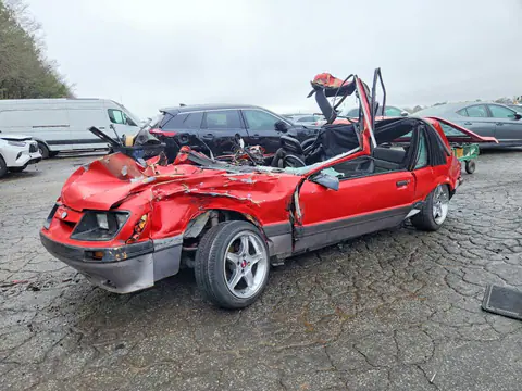 1983 FORD MUSTANG VIN 1FABP28FXDF170304 фото 1