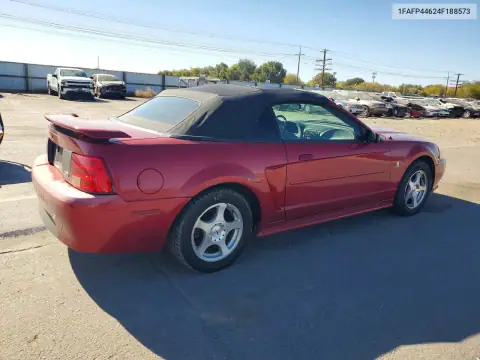 1FAFP44624F188573 — 2004 Ford Mustang, zdjęcie 3 z Copart, Przód