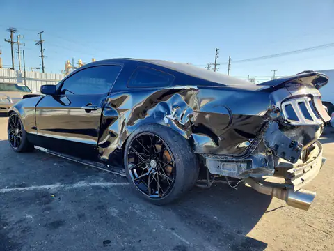 1ZVBP8AM3E5201614 — 2014 Ford Mustang, photo 2 from Copart 30.09.2026, Mechanical damage