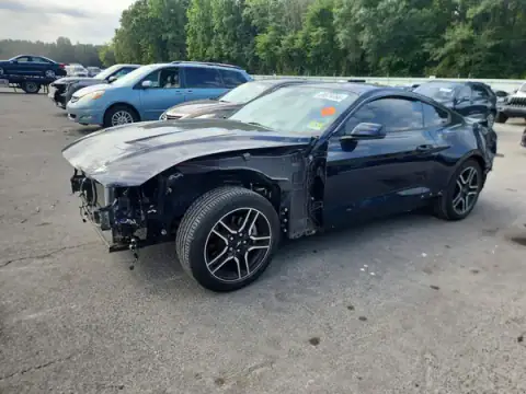 1FA6P8TH2M5113470 — 2021 Ford Mustang, წინა ნაწილი (Front End), ფოტოები შეკეთებამდე