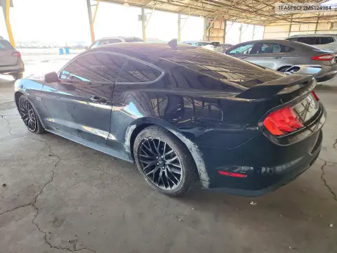 1FA6P8CF2M5124984 — 2021 Ford Mustang, ფოტო 2, Copart 04.11.2026, გვერდითი ნაწილი