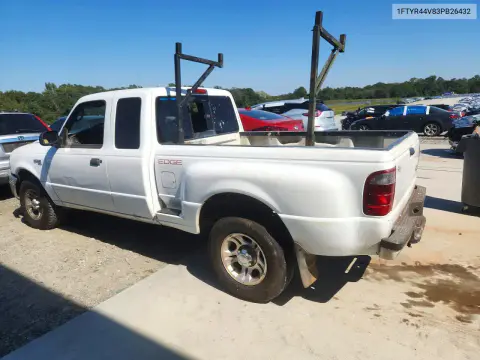 2003 Ford Ranger Super Cab VIN 1FTYR44V83PB26432 фото 2