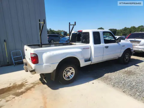 2003 Ford Ranger Super Cab VIN 1FTYR44V83PB26432 фото 3