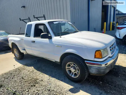 2003 Ford Ranger Super Cab VIN 1FTYR44V83PB26432 фото 4