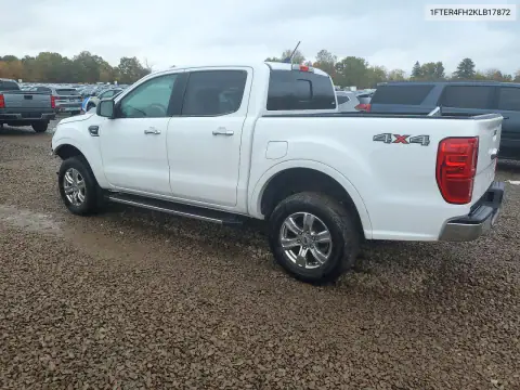 1FTER4FH2KLB17872 — 2019 Ford Ranger, foto 2 de Copart 02.11.2026, Parte delantera