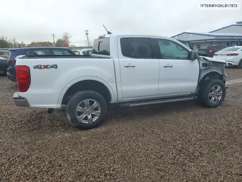 1FTER4FH2KLB17872 — 2019 Ford Ranger, foto 3 de Copart 02.11.2026, Parte delantera