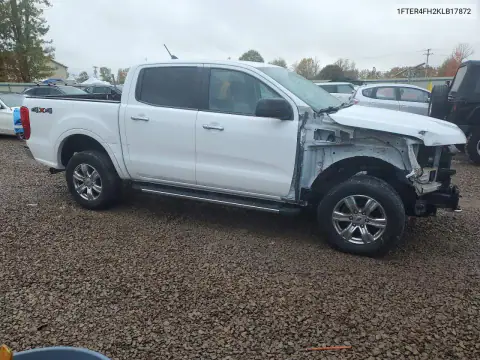1FTER4FH2KLB17872 — 2019 Ford Ranger, foto 4 de Copart 02.11.2026, Parte delantera