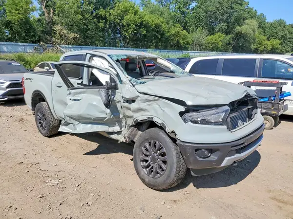1FTER4FH9MLD34077 — 2021 Ford Ranger, фото 4 с аукциона Copart, Повреждения со всех сторон