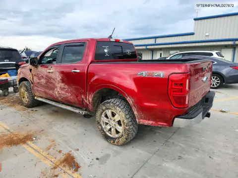 1FTER4FH7MLD27872 — 2021 Ford Ranger, фото 2 с аукциона Copart, ПЕРЕДНЯЯ ЧАСТЬ