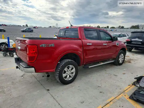 1FTER4FH7MLD27872 — 2021 Ford Ranger, фото 3 с аукциона Copart, ПЕРЕДНЯЯ ЧАСТЬ