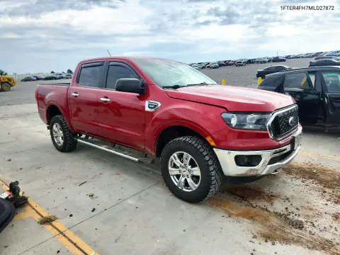 1FTER4FH7MLD27872 — 2021 Ford Ranger, фото 4 с аукциона Copart, ПЕРЕДНЯЯ ЧАСТЬ