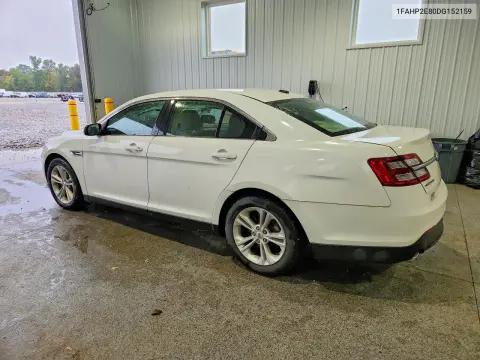 2013 Ford Taurus Sel VIN 1FAHP2E80DG152159 фото 2