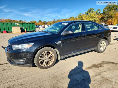 1FAHP2E85HG103643 — 2017 Ford Taurus, Front end, before-repair photos