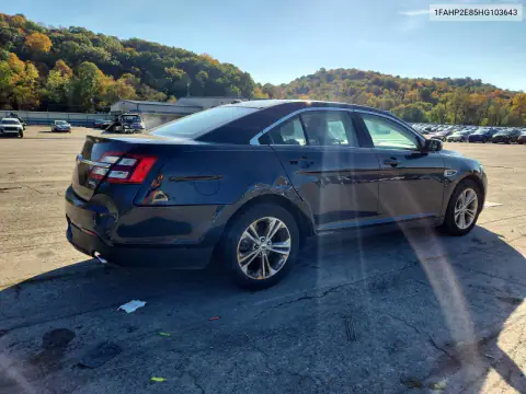 1FAHP2E85HG103643 — 2017 Ford Taurus, photo 3 from Copart, Front end
