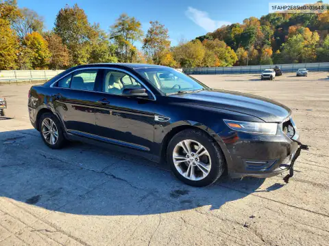 1FAHP2E85HG103643 — 2017 Ford Taurus, photo 4 from Copart, Front end
