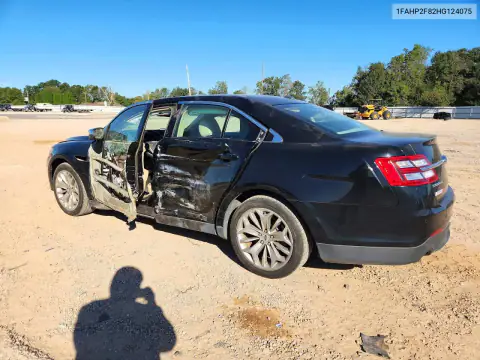 1FAHP2F82HG124075 — 2017 Ford Taurus, zdjęcie 2 z Copart, Bok