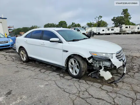 2018 Ford Taurus Sel VIN 1FAHP2E89JG109869 фото 4