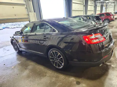 1FAHP2E85JG112140 — 2018 Ford Taurus, foto 2 de Copart, Parte delantera