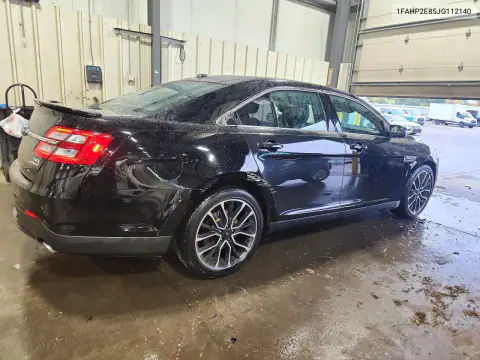 1FAHP2E85JG112140 — 2018 Ford Taurus, foto 3 de Copart, Parte delantera