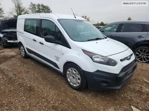 NM0LS7E77J1372787 — 2018 Ford Transit Connect, photo 4 from Copart, Side