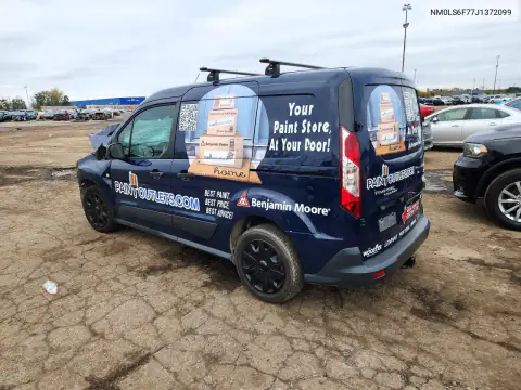 NM0LS6F77J1372099 — 2018 Ford Transit Connect, photo 2 from Copart, Front end