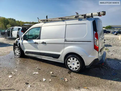 NM0LS7F22K1408518 — 2019 Ford Transit Connect, zdjęcie 2 z Copart, Bok