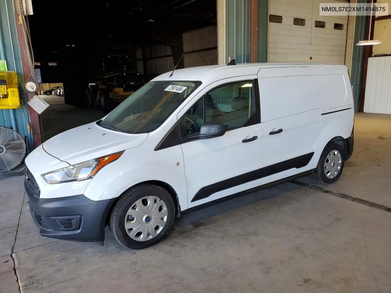 NM0LS7E2XM1494875 Ford Transit Connect 2021 — повреждение Мелкие вмятины и царапины, фото до ремонта
