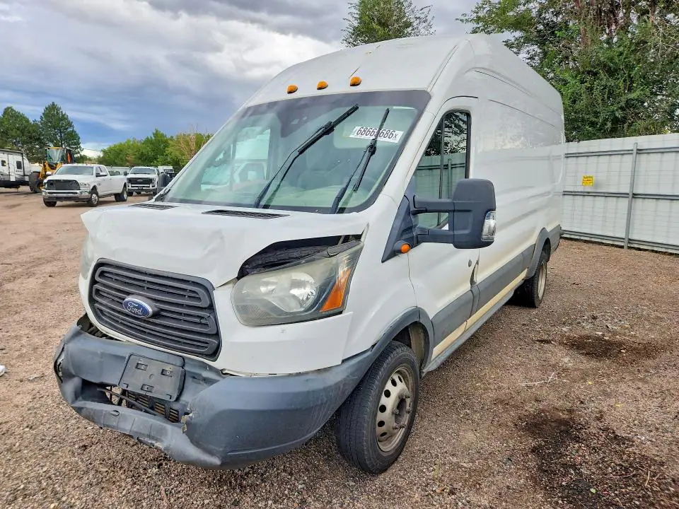 1FTBF4XG8FKA12234 Ford Transit 2015 — повреждение Передняя часть, фото до ремонта