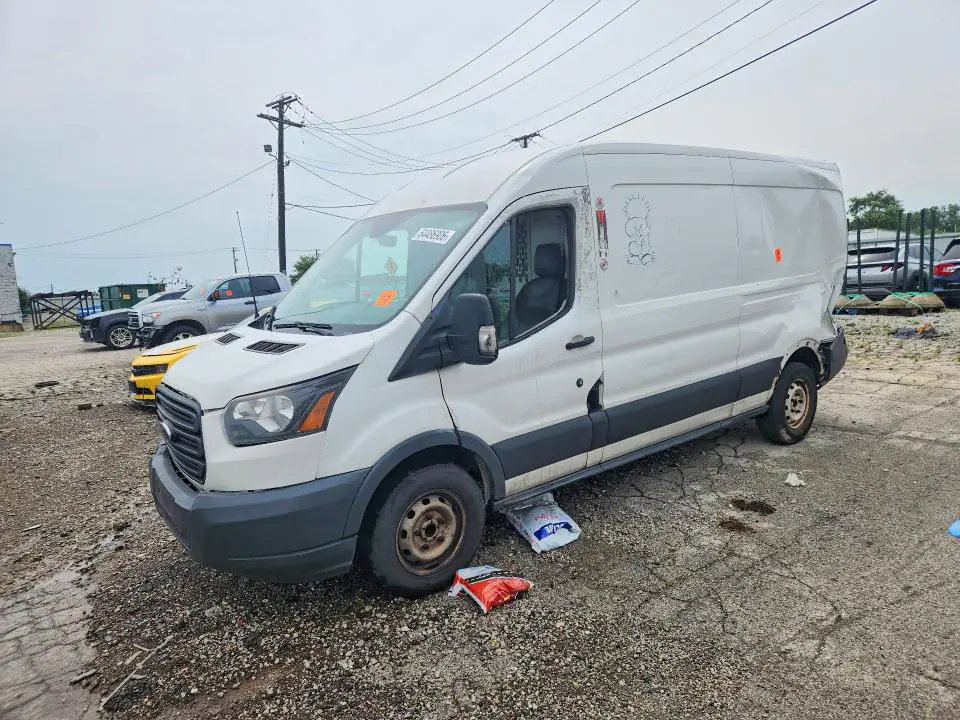 1FTYE2CM9JKA07663 Ford Transit 2018 — Rear end damage, before-repair photo