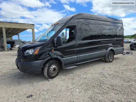 1FBVU4XM6JKA67335 — 2018 Ford Transit, Tył, zdjęć przed naprawą