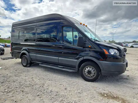 1FBVU4XM6JKA67335 — 2018 Ford Transit, фото 4 с аукциона Copart, ЗАДНЯЯ ЧАСТЬ