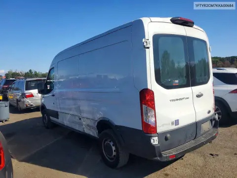 2019 Ford Transit T-250 VIN 1FTYR2CM7KKA00684 фото 2
