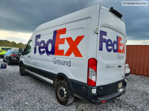 1FTYR2XM7KKA27541 — 2019 Ford Transit, zdjęcie 2 z Copart 20.10.2026, Uszkodzenia dookoła