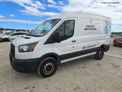 1FTBR1C82PKB22301 — 2023 Ford Transit, Tył, zdjęć przed naprawą