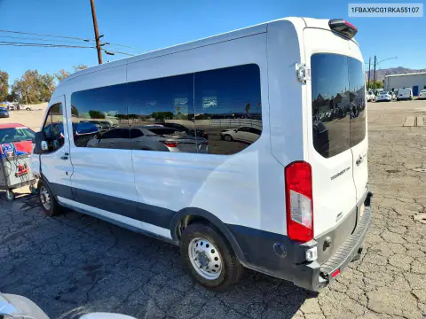 1FBAX9CG1RKA55107 — 2024 Ford Transit, zdjęcie 2 z Copart 29.10.2026, Przód