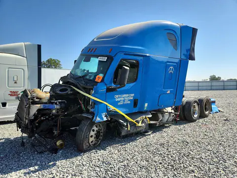 1FUJHHDR7MLMJ5737 — 2021 Freightliner Cascadia 126, Передняя часть (Front End), фото до ремонта