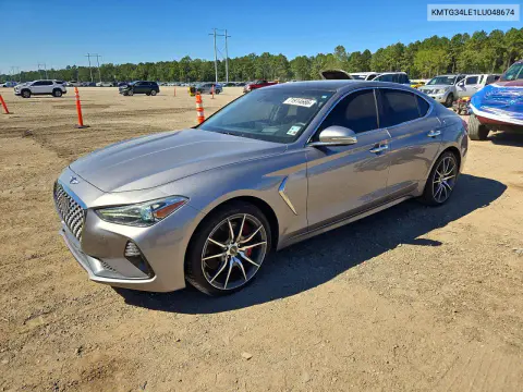 2020 Genesis G70 3.3T VIN KMTG34LE1LU048674 фото 1