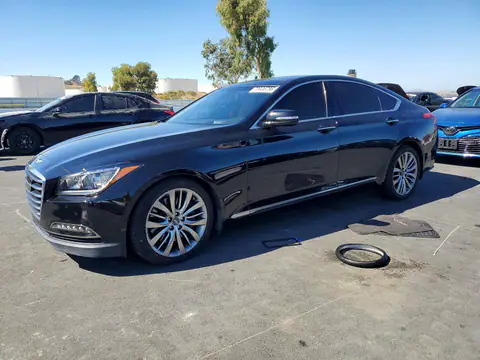 KMHGN4JF0HU201469 — 2017 Genesis G80, ПЕРЕДНЯЯ ЧАСТЬ (Front End), фото до ремонта