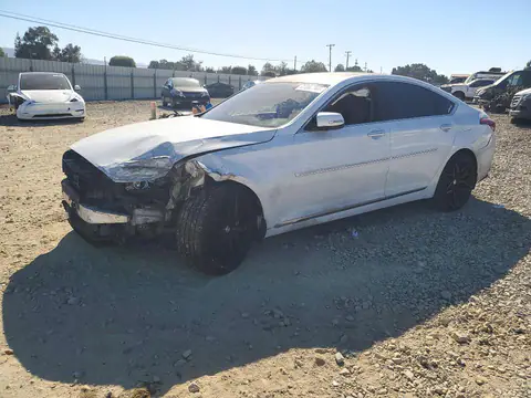 KMHGN4JE3HU178406 — 2017 Genesis G80, ПЕРЕДНЯЯ ЧАСТЬ (Front End), фото до ремонта
